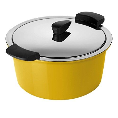 Kuhn rikon hotpan 3l citron vert, argent casserole à sauce (30686)
