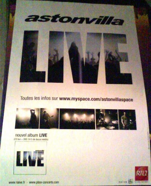 AstonVilla - 70x100 cm - AFFICHE / POSTER
