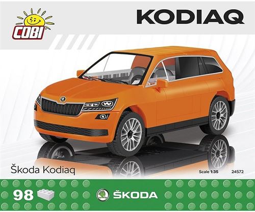 Cobi kit de construction škoda Kodiaq boys orange 98-pièces