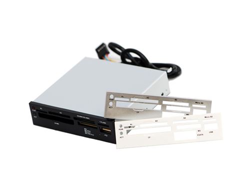 3.5 multipanel card reader with usb 3.0 interface rhombutech pa-3,5m