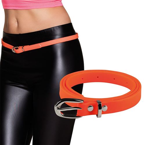 ceinture orange fluo adulte