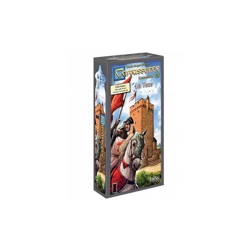 Extension Carcassonne 06 La Tour – Jeu de Stratégie Asmodee CARC06N - vue 2