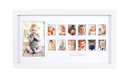 Cadre de photo Mes meilleurs moments - Blanc