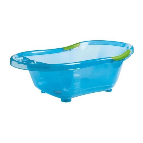 DBB REMOND  Baignoire b&eacute;b&eacute; - Bleu paillet&eacute; translucide 