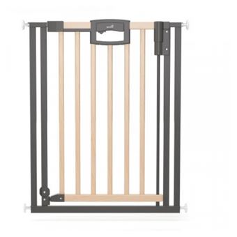 Barrière de porte à pression Easylock Plus bois/metal 80,5 cm - 88,5 cm nature - 1