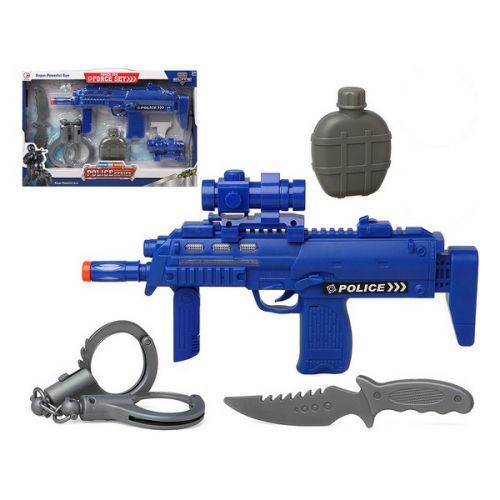 Set de Police Bleu 117280 (4 Pcs)