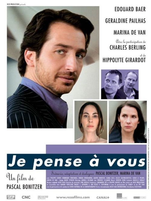 Je pense à vous AFFICHE CINEMA ORIGINALE