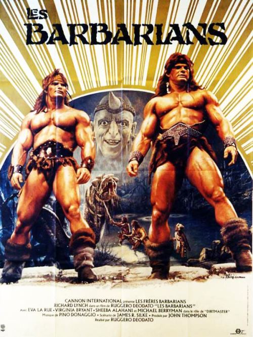 Les Barbarians AFFICHE CINEMA ORIGINALE