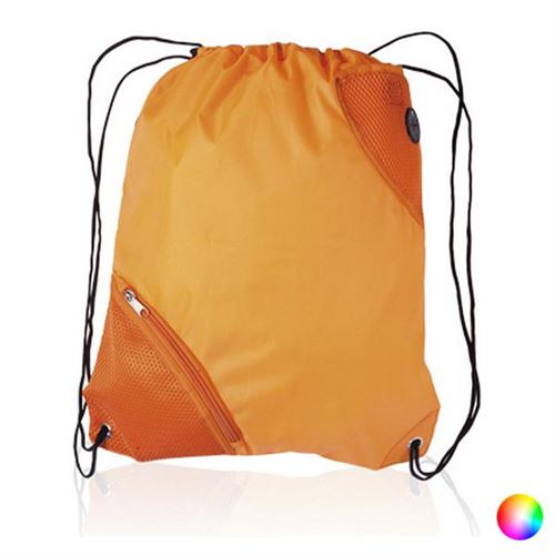 Sac à Dos avec Cordes et Sortie pour Écouteurs 143630 - Orange
