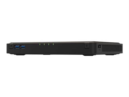 QNAP TBS-464 NASbook - Serveur NAS - 4 Baies - RAID 0 1 5 6 10 - RAM 8 Go - 2.5 Gigabit Ethernet - iSCSI support