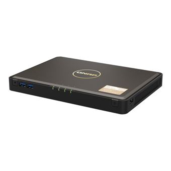 QNAP TBS-464 NASbook - Serveur NAS - 4 Baies - RAID RAID 0, 1, 5