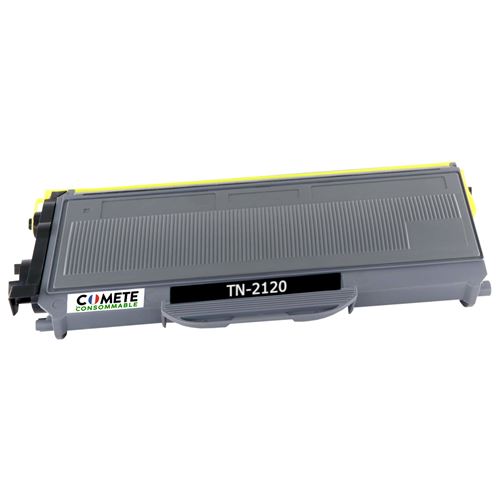 COMETE CONSOMMABLE TN2120 - 1 Toner compatible BROTHER TN2120 Noir