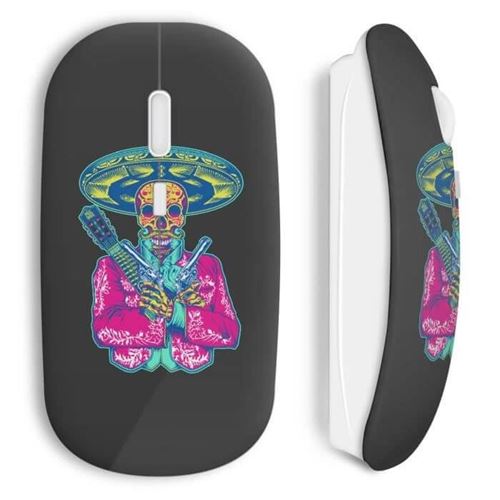 Souris sans fil mexico revolving Maniacase
