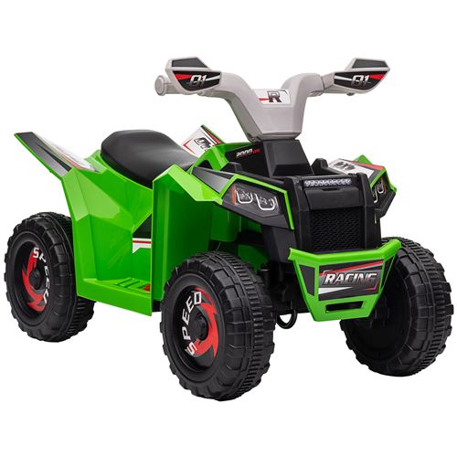 Quad &eacute;lectrique enfant v. Max. 2,5 kmh 6 v vert 