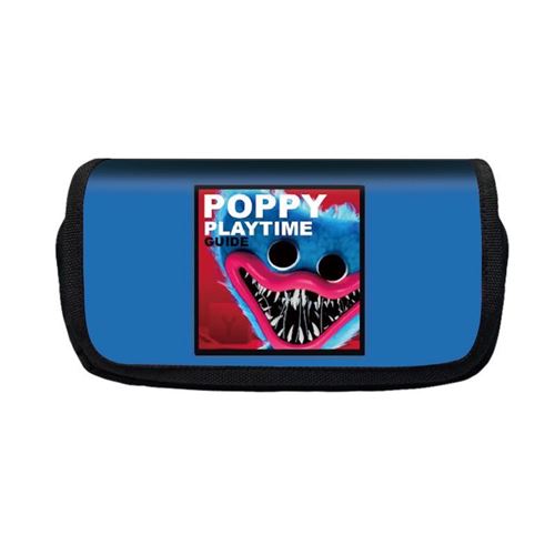 Trousse à crayon Poppy Playtime pour Garçon et Filles (PC5543) 21x10x7.5 cm Bleu