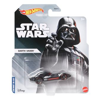Hot Wheels Star Wars - Character Cars - véhicule en métal 1/64 - Personnage Darth Vader épisode 5 - 1