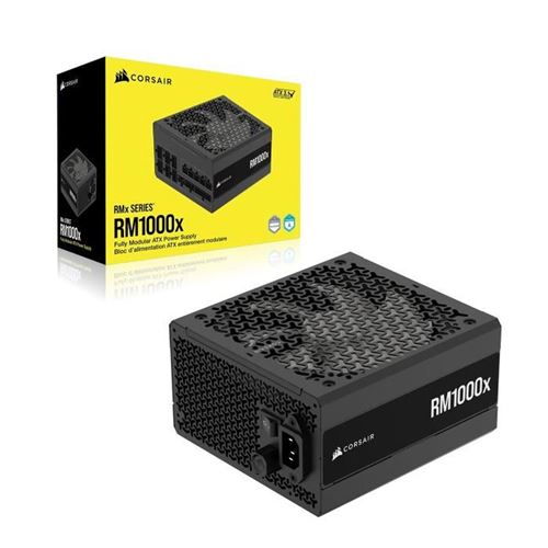 Alimentation PC modulaire Corsair RM1000x 1000W 80 PLUS Gold noir