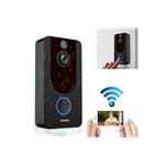 Portier Vidéo Caméra pour Porte d'Entrée Plug and Play Wifi HD 1280x720p ( Argent) - Équipements et sécurité pour la maison - Achat & prix
