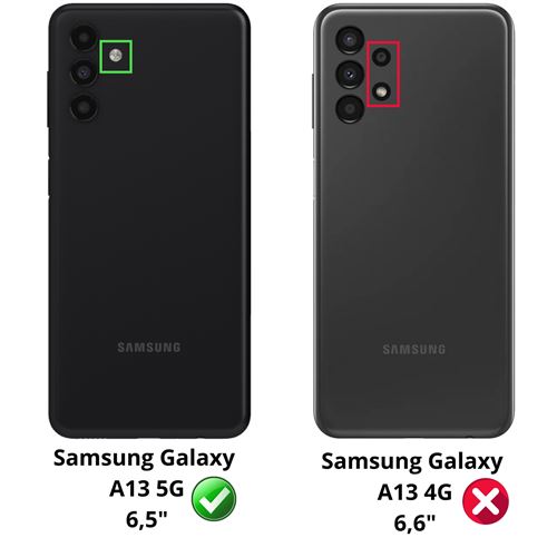 Verre Trempé pour Samsung Galaxy A13 5G [Pack 2] Film Vitre