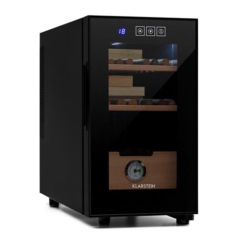 Cave À Vin 23 Humidor El Presidente 45 W Touch Bois De Hêtre 23L Led