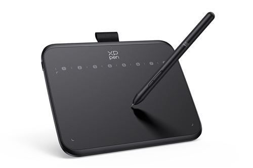 Tablette Graphique à Stylet XPPen Deco 640 avec Stylet Passif à 16,384 Niveaux de Pression - Noir