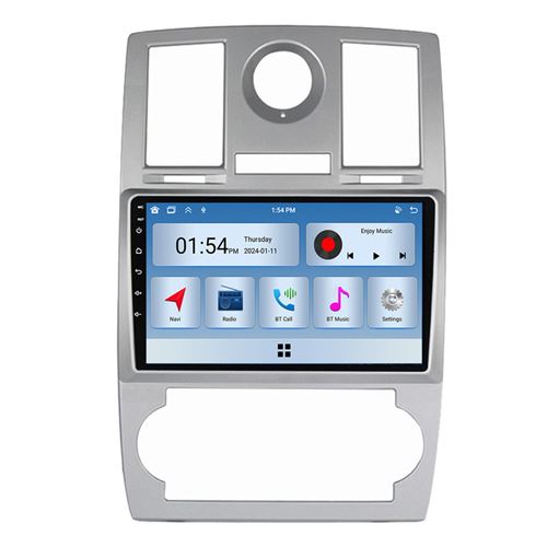 Autoradio RoverOne® Bluetooth CarPlay 2 Din 6Go RAM 128Go ROM pour Chrysler 300C 1 2004-2011