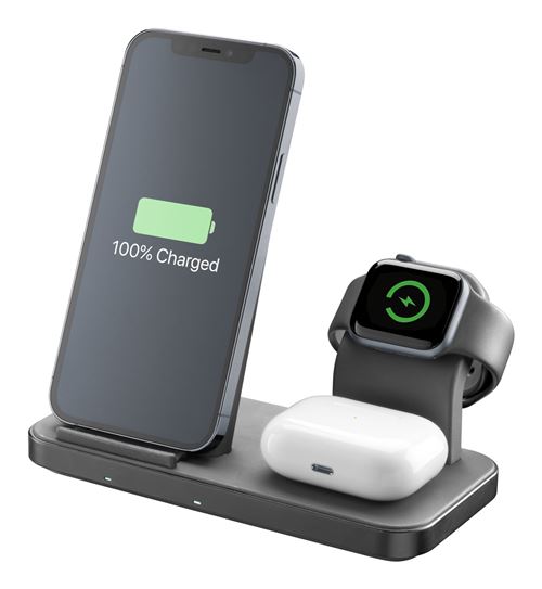 Non Communiqué Cellularline Trio Wireless Charger