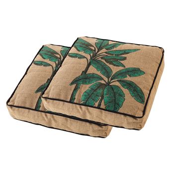 Degrees Of Comfort Coussin De Sol De Méditation – Grand Coussin Carré En Velours Côtelé Touffeté Pour Adultes, Pour Extérieur, Yoga, Tatami, Cheminée, Salon, Gris, 55,9 X 55,9 Cm