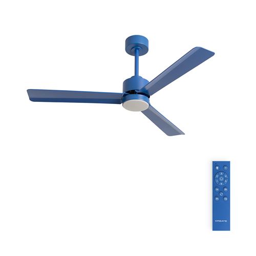 CREATE WIND MODERN - VENTILATEUR DE PLAFOND SILENCIEUX 40W AVEC LUMIÈRE LED PLUSIEURS TAILLES DISPONIBLES -
