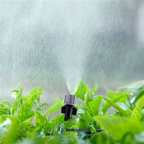 Kit Brumisation Pour Ventilateur Extérieur - 5 Buses Laiton - Rafraîchit Terrasse Et Jardin