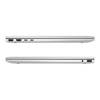 HP ENVY x360 Laptop 16-ac0550nz - Conception inclinable - Intel Core Ultra 5 - 125U / jusqu'à 4.3 GHz - Evo - Win 11 Home - Intel Graphics - 16 Go RAM - 1 To SSD NVMe - 16" OLED écran tactile 2880 x 1800 (2.8K) @ 120 Hz - Wi-Fi 7, Bluetooth - argent gla