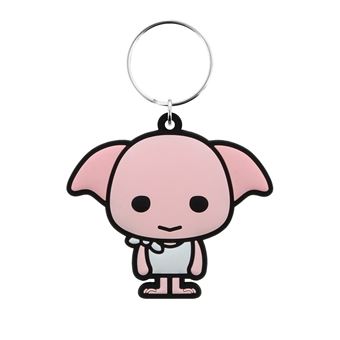 Harry Potter Chibi-Figurine en Vinyle Porte-clés, Brun, 4,5 x 6 cm