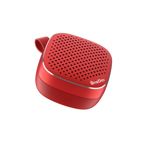 Enceinte Bluetooth OneDer V11 Sans Fil Portable Rouge