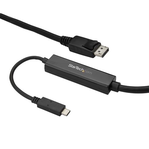 Cable Adaptateur USB-C vers DisplayPort 4K 60Hz StarTech 3m Noir - Image 6