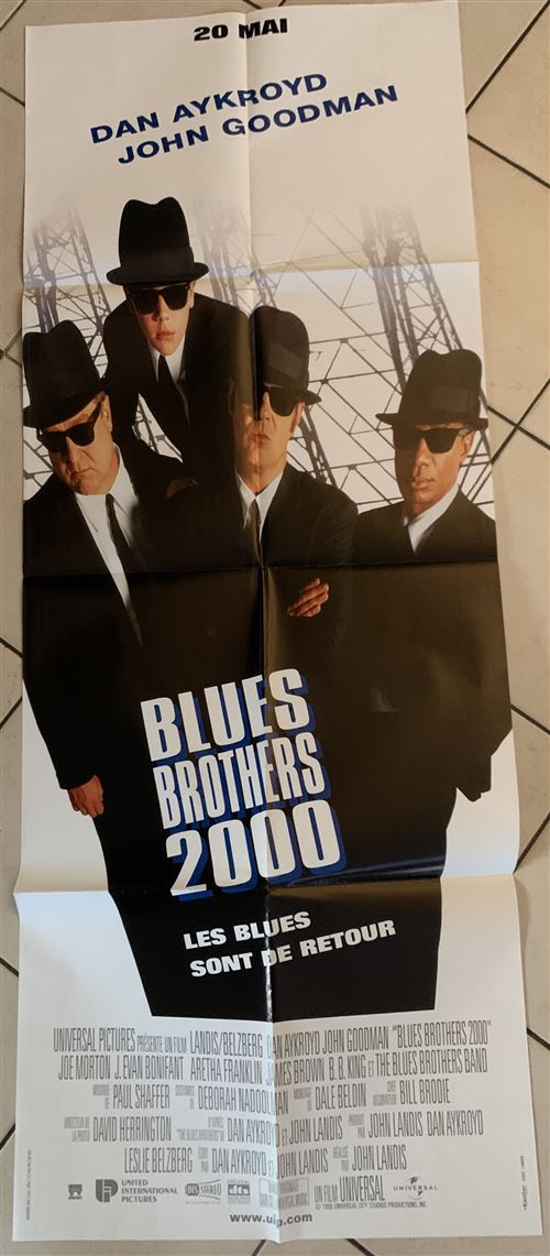 Acheter Blues Brothers 2000 - Dan Aykroyd, John Goodman - 60x160cm - Affiche de cinéma originale pliée État correct - 14,99 € Blues Brothers 2000 - Dan Aykroyd, John Goodman - 60x160cm - Affiche de cinéma originale pliée État correct - N/A reconditionné disponible sur Fnac