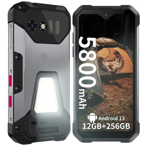 Smartphone 4G Android 13 12GB+256GB 100MP Caméra Laser Rangefinder 5800mAh YONIS