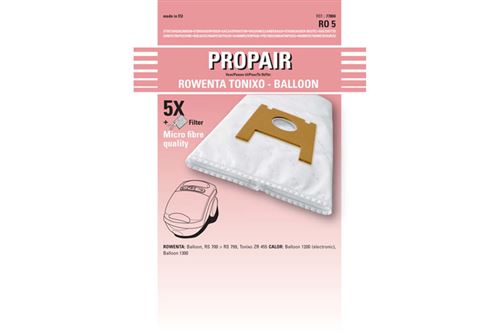 Sac aspirateur model pour aspirateur Rowenta