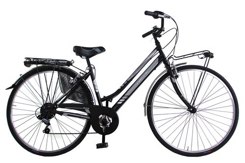 Vélo de ville Femme Canellini MOVING 28 Noir