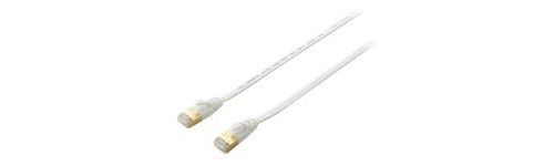 equip Pro - Cordon de raccordement - RJ-45 (M) pour RJ-45 (M) - 3 m - SFTP, PiMF - CAT 6a - moulé, sans crochet, bloqué, plat - rouge
