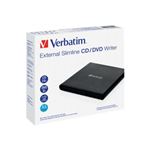Graveur CD-/DVD Slimline Verbatim, externe, USB 2.0, équipement électrique  USB acheter à prix avantageux