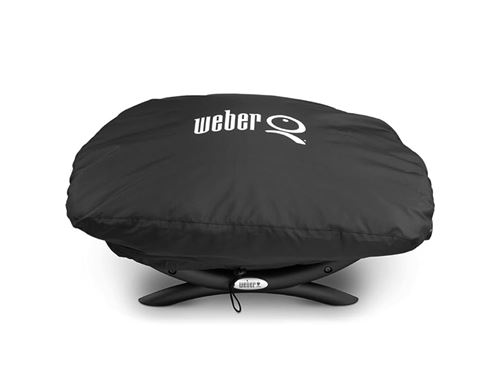 Weber Abdeckung für Gasgrill 'Q1000N' schwarz 45 x 35 x 67 cm