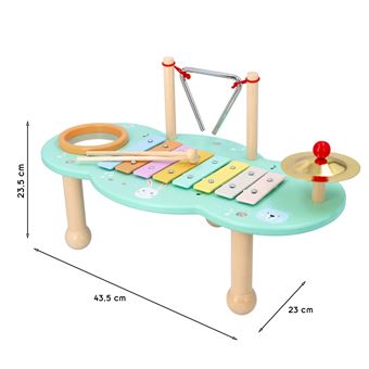 Table musicale Phoque Sevi 88019 - Jouet musical - Xylophone et Cymbale
