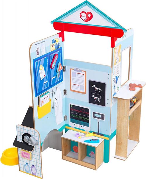 KIDKRAFT - Cabinet Veterinaire Docteur Lets Pretend