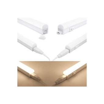 Réglette LED sous meuble cuisine avec Interrupteur Intégré