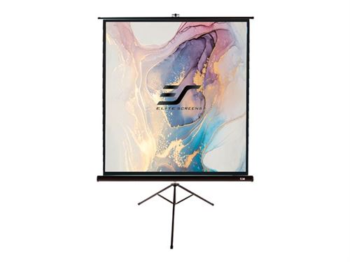 Elite Tripod Series T100UWH - Projectiescherm met statief - 100 (254 cm) - 16:9 - MaxWhite - zwart