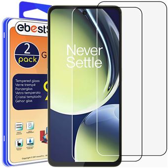 Cover EbestStar Per OnePlus Nord CE 5G – Custodia A Libro Portafoglio Con Vetro Temperato Incluso – Pelle PU Nero/Rosso + Slot Carte - 2