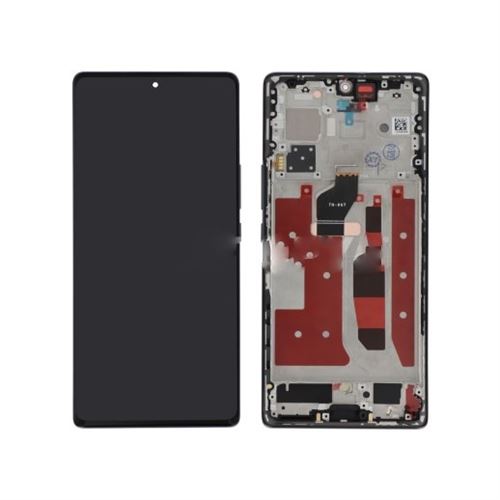 Original Ecran LCD Vitre tactile Noir Assemblés Sur Châssis Pour Honor 70 ReLife