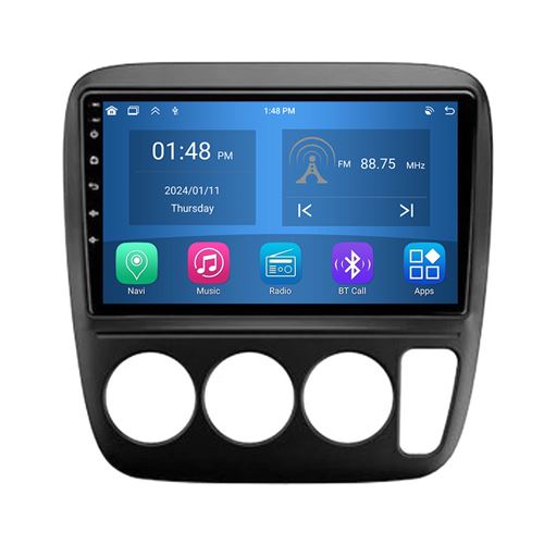 Autoradio RoverOne® Bluetooth CarPlay Android Auto Navigation 4Go RAM 64Go ROM pour Honda CRV CR-V 1995-2001