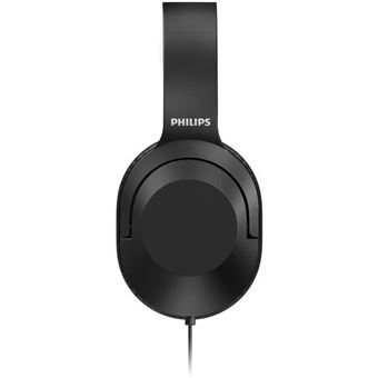 Philips TAH2005BK - Écouteurs - circum-aural - filaire - jack 3,5mm - isolation acoustique