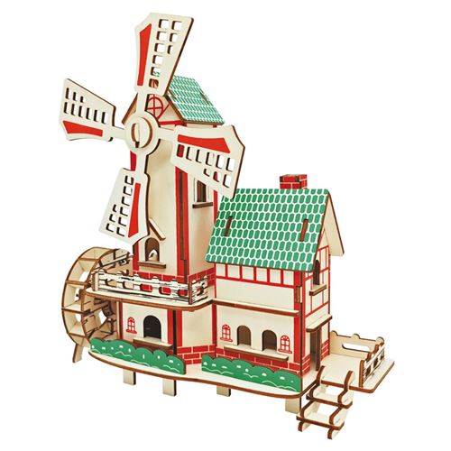 Puzzle 3D 84 pièces - Le vent et l'eau